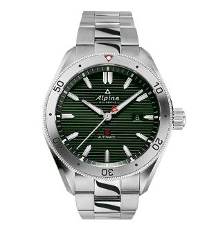Alpina Alpiner Gents Green - 100m - 44mm AL-525GR5AQ6B